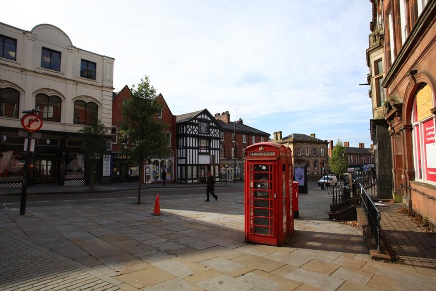 Air conditioning maintenance Wigan | Image of Wigan town centre